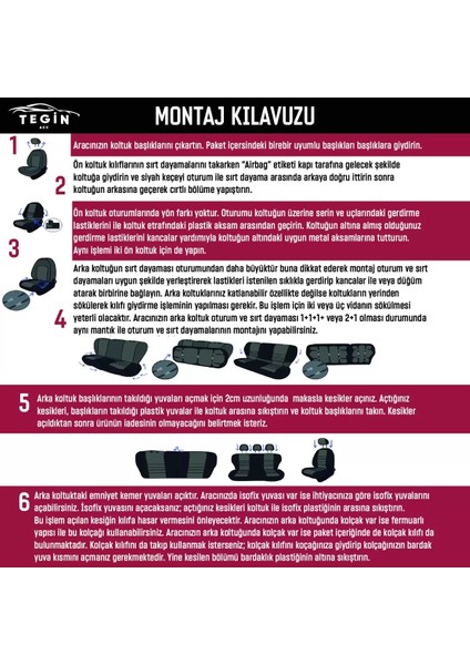 Land Rover Discovery 3 L319 2004-2009 Sport Deri Modüler Koltuk Kılıfı Takımı Siyah Kırmızı