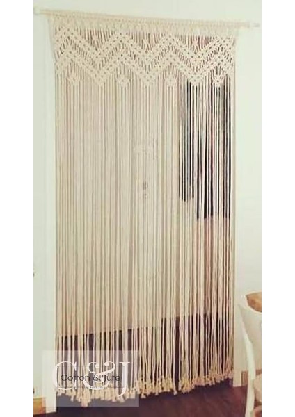 Makrome Dekoratif Kapı Perdesi