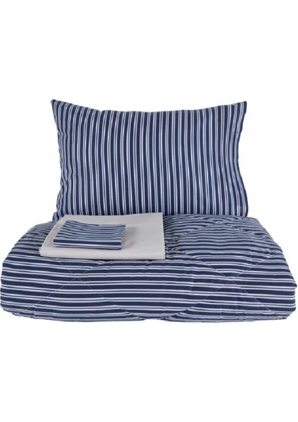 Maritime Stripe Tek Kişilik Comfort Set Blue modelleri