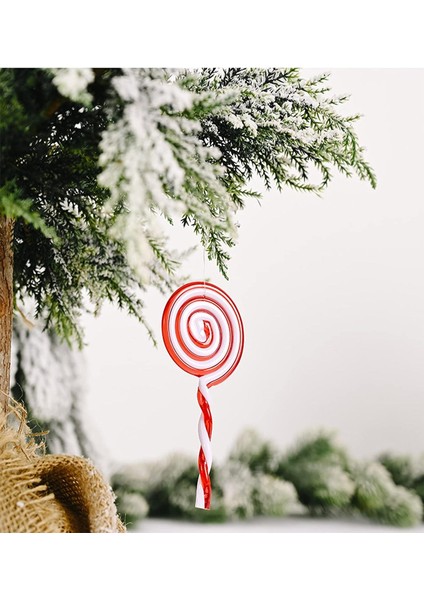 13CM Plastik Şeker Yuvarlak Lolipop
