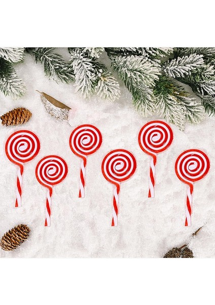 13CM Plastik Şeker Yuvarlak Lolipop