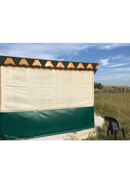 %95 Korumalı 1 Metre Enli Gölgelik File Krem modelleri