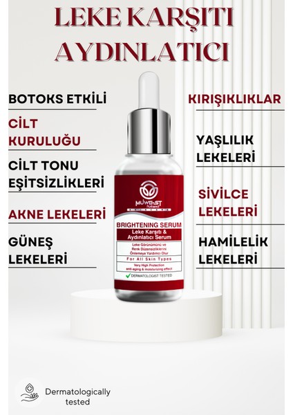 Naturel Leke Karşıtı Aydınlatıcı Serum