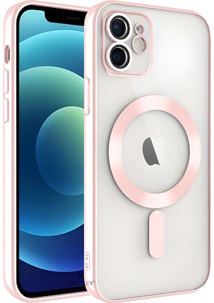 Iphone 11 Ile Uyumlu Reflect Line Magsafe Uyumlu Ince Tasarım Kapak