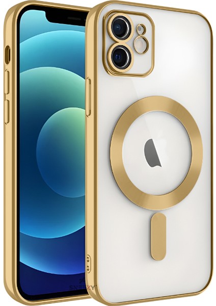 Iphone 11 Ile Uyumlu Reflect Line Magsafe Uyumlu Ince Tasarım Kapak