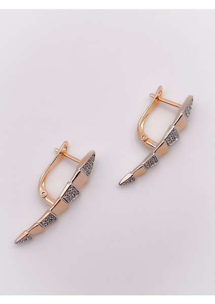 Özel Seri Küpe Taşlı Modern Yılan Küpe indirimleri