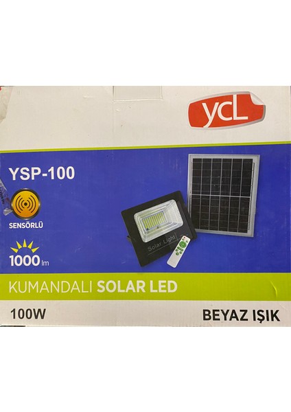 100 W Kumandalı Solar LED fiyatları