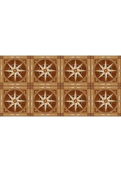 Yer Kaplama Zemin Kaplama Folyosu 65X130 cm Pusula modelleri