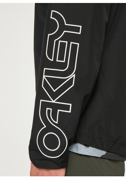 Siyah Erkek Kapüşonlu Ceket Oakley Elements Shell Jacket modelleri