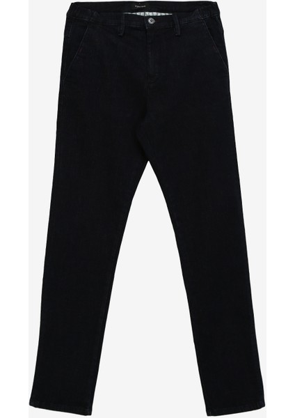 Düşük Bel Dar Paça Regular Fit Lacivert Erkek Denim Pantolon FC3WM-PNT342