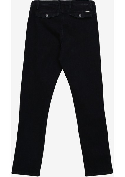 Düşük Bel Dar Paça Regular Fit Lacivert Erkek Denim Pantolon FC3WM-PNT342