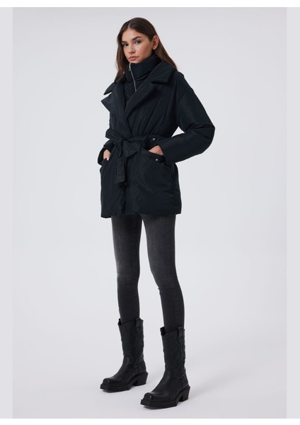 Siyah Kadın Mont 241 Lcf 232002 Amanda Sıyah