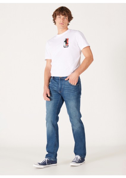 Normal Bel Regular Fit Erkek Denim Pantolon W12103958 Texas Jean Pantolon