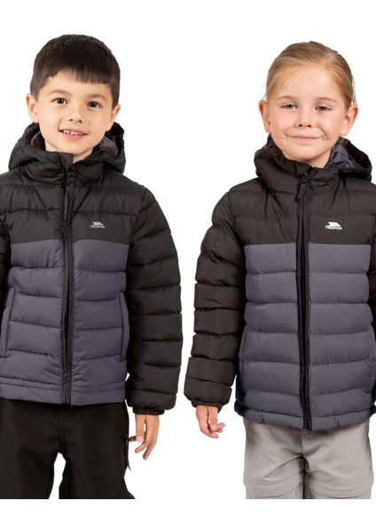 Siyah Erkek Çocuk Mont Oskar - Kıds Padded Jkt
