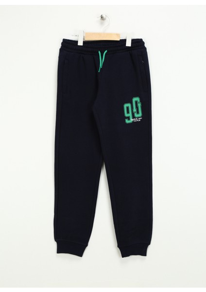 Lastikli Paça Lacivert Erkek Çocuk Eşofman Altı Jpsttrıbeca Sweat Pants Os Jnr