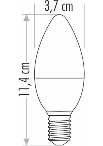 8W Ledli Kıvrık Buji Ampul (Beyaz) fiyatları