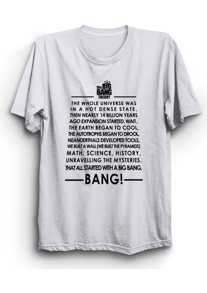 The Big Bang Theory, Theme Song, Intro, Giriş Müziği Tişört