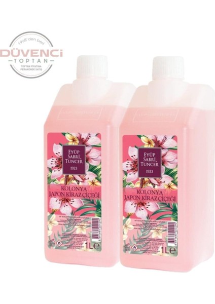 Eyüp Sabri Japon Kiraz Çiçeği Kolonyası Yedek Şişe 1 Lt X 2 Adet fiyatları