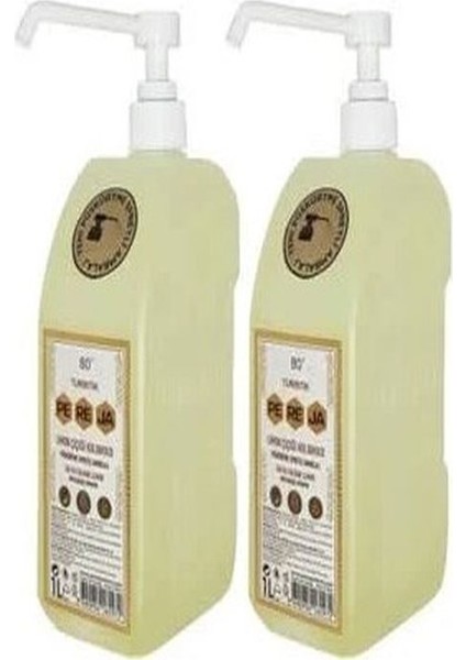 Pereja Limon Kolonyası Pompalı 1000 Ml X 2 Adet
