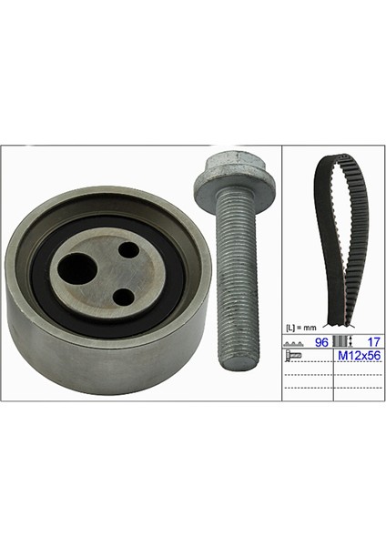 Renault Clio Iı 1.4 1.6 Benzin Triger Seti 1998-2005