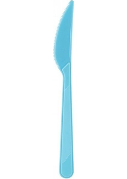 Bıçak Plastik - 25'li Mavi