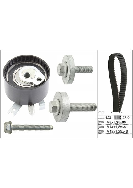 Renault Megane Iı 1.5 Dci Euro4 Triger Seti 2002-2008