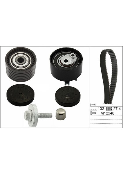 Renault Clio Iıı 1.4 Benzin Triger Seti 2005-2012