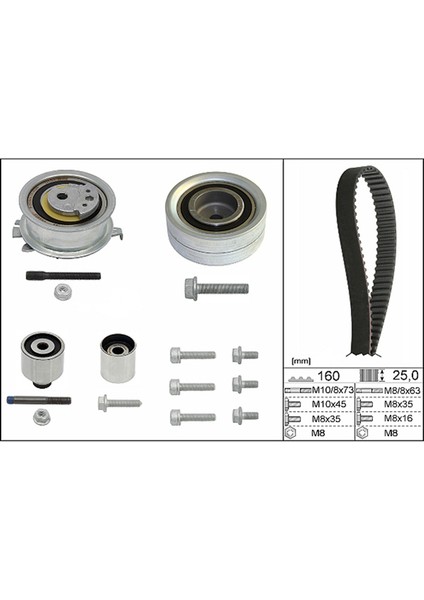 Seat Toledo Iv 1.6 Tdi Triger Seti 2012-2015