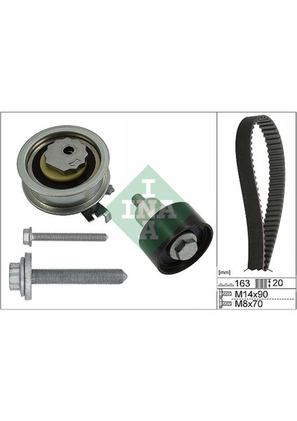 Vw Jetta Iv 1.2 / 1.4 Tsı Triger Seti 2014-2017