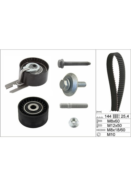 Peugeot Bipper 1.4 Hdi Euro4 Triger Seti 2008-2012