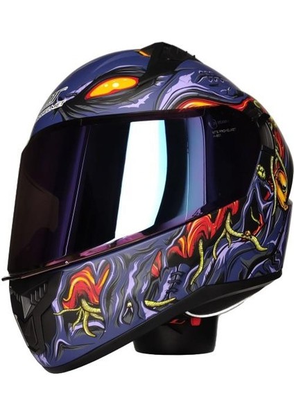 Pro Helmets M-801 Snake Full Face Motosiklet Kaskı indirimleri