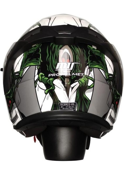 Pro Helmets M-801 Snake Full Face Motosiklet Kaskı modelleri