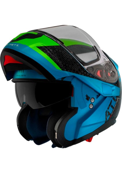 Atom Sv Adventure A7 Çene Açilir Motosiklet Kaski