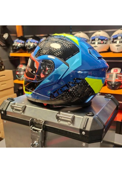 Atom Sv Adventure A7 Çene Açilir Motosiklet Kaski