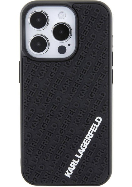 iPhone 15 Pro Max Uyumlu Kılıf Silikon 3D Multi Logo Orjinal Lisanslı Kapak Siyah fırsatları