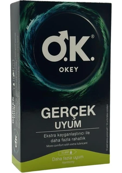 Prezervatif 10 Adet - Gerçek Uyum