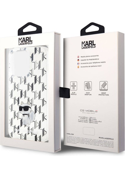 iPhone 15 Pro Uyumlu Kılıf Iml C Monogram Orjinal Lisanslı Kapak Şeffaf indirimleri