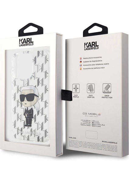 iPhone 15 Pro Uyumlu Kılıf Iml Ikonik Monogram Orjinal Lisanslı Kapak Şeffaf indirimleri