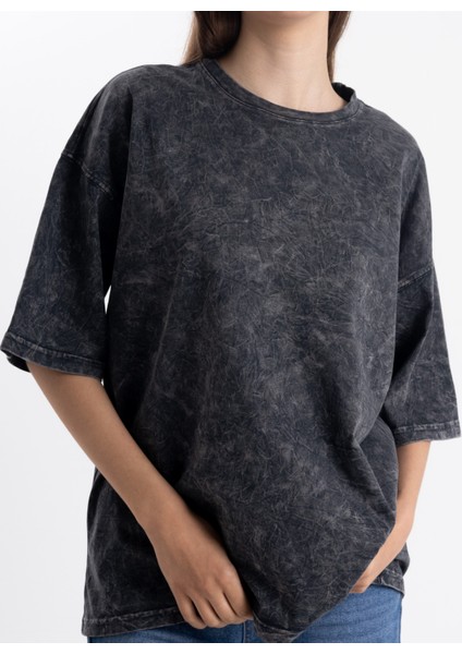 Unisex Oversize Tshirt Eskitme