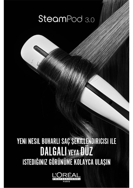 L'oreal Professionnel Steampod 3.0 Buharlı Saç Düzleştirici ve Şekillendiricisi modelleri