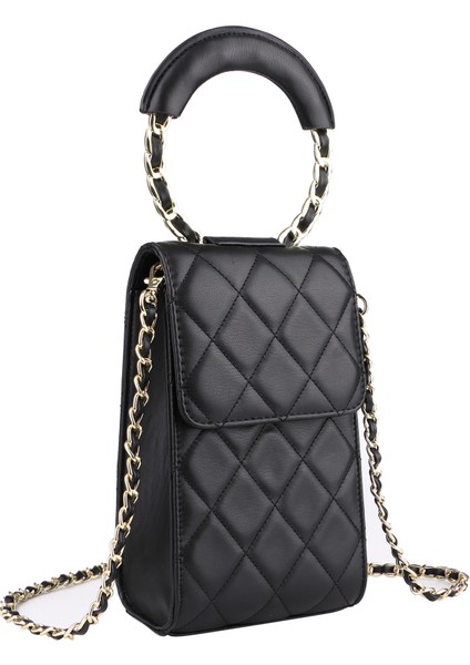 Küçük Kokulu Eşkenar Dörtgen Moda Mini Crossbody Cep Telefonu Çanta (Yurt Dışından)