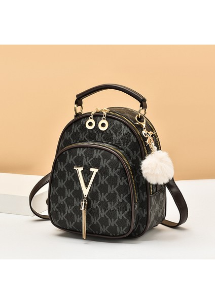 Küçük Kadın Moda Sırt Basit Omuz Crossbody Çanta (Yurt Dışından)