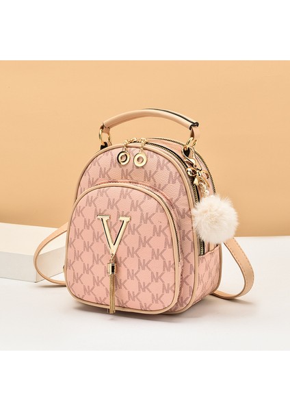Küçük Kadın Moda Sırt Basit Omuz Crossbody Çanta (Yurt Dışından)