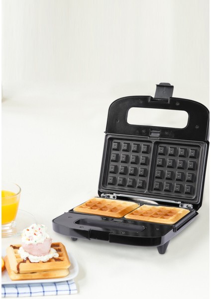 Trimax 4’ü Bir Arada Çıkarılabilir Mini Tost Izgara Waffle Sandviç Makinesi GM7452 indirimleri