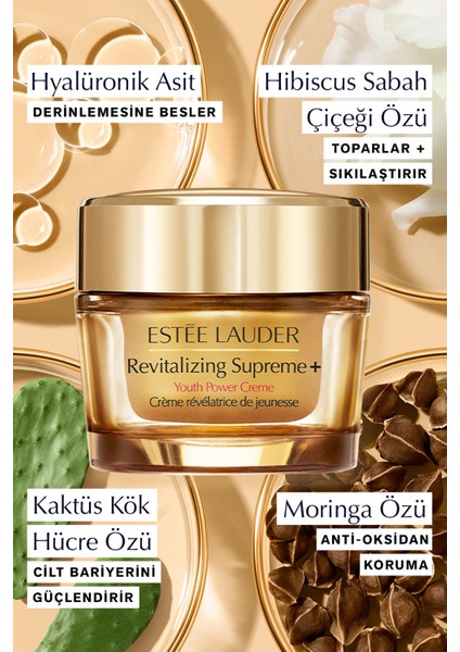 Estee Lauder Nemlendirici Krem - Revitalizing Supreme+ Çok Amaçlı Yaşlanma Karşıtı Krem 15ml