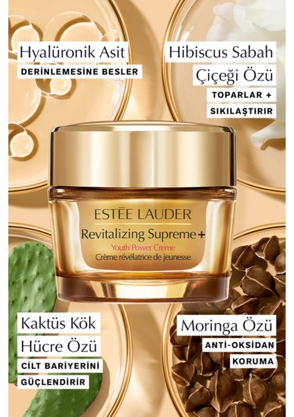 Estee Lauder Nemlendirici Krem - Revitalizing Supreme+ Çok Amaçlı Yaşlanma Karşıtı 30ml