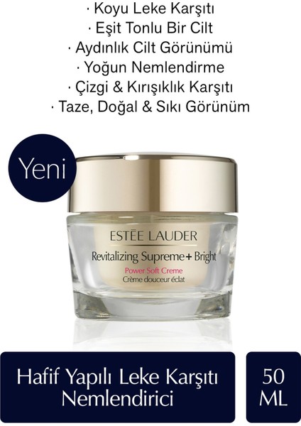 Leke Karşıtı Nemlendirici Krem - Revitalizing Supreme+ Bright Hafif Yapılı Aydınlatıcı Etkili, 50ml