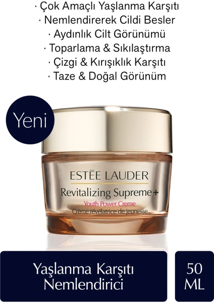 Estee Lauder Nemlendirici Krem - Revitalizing Supreme+ Çok Amaçlı Yaşlanma Karşıtı Krem 50ml