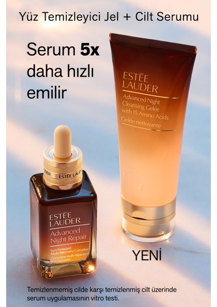 Estee Lauder Jel Yüz Temizleyici - Advanced Night Cleansing Gelee - 100ml, 15 farklı amino asit