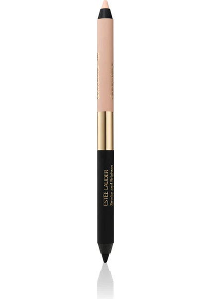 Estee Lauder Kajal Eyeliner Duo Çift Taraflı Göz Kalemi - 1 gr - Renk: 04 Noir / Cream